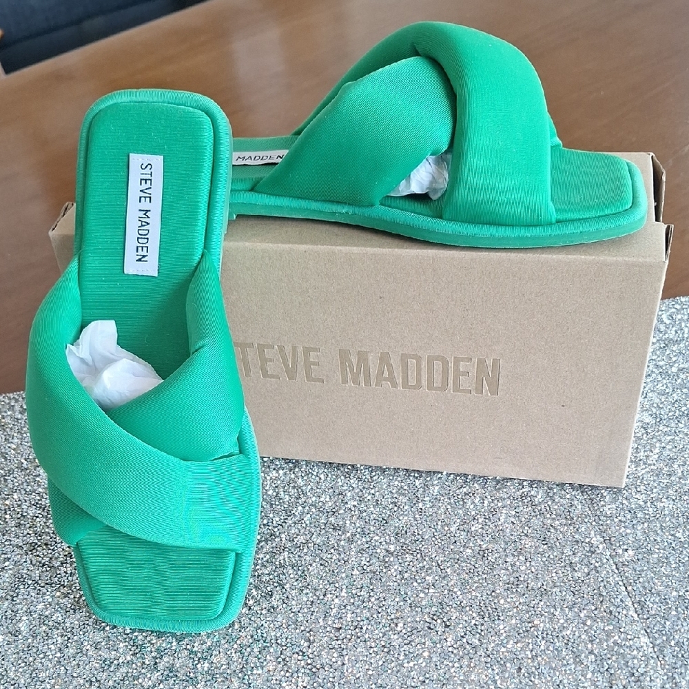 Steve Madden Green Women's Sandals